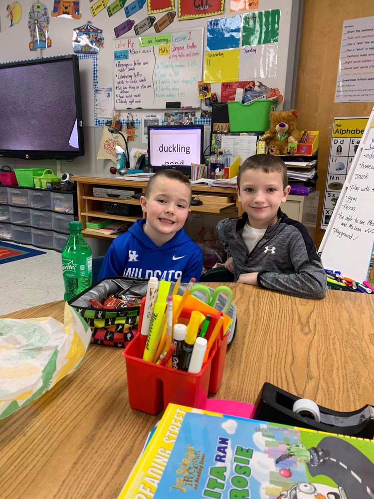 Levi and Logan