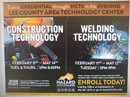HCTC is offering Skilled trade classes at Lee ATC